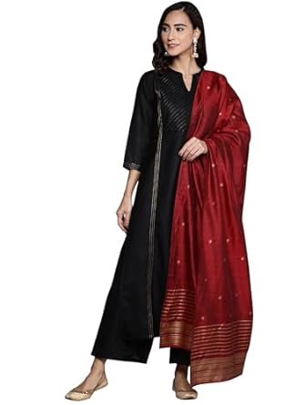 LIBAS  Women Pure Cotton Kurta Palazzo Set