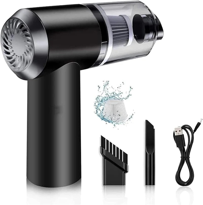 3 in 1 Mopping Vacuum Blower with Mini Dust Buster USB Portable Vacuum Cleaner Dry and Wet